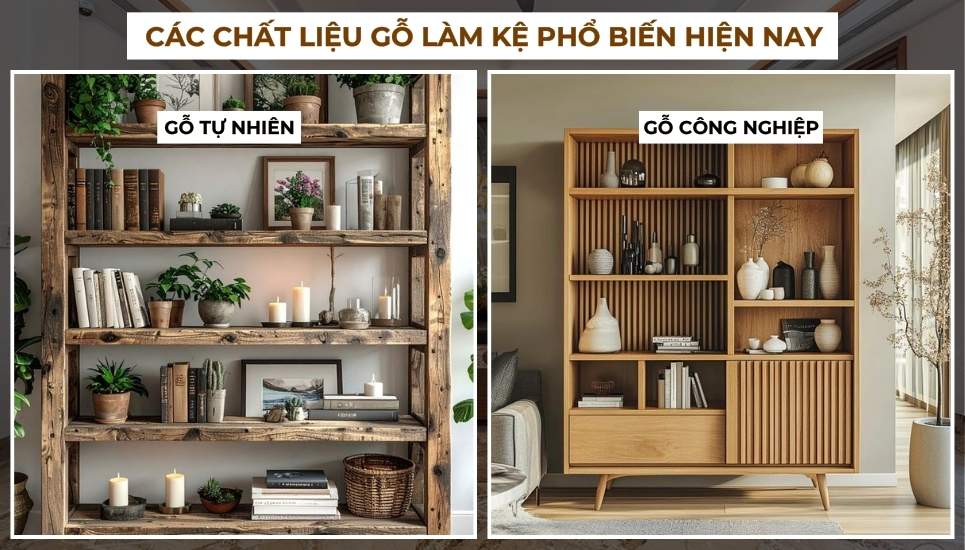 decor kệ gỗ