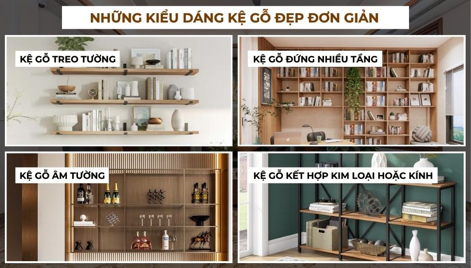 decor kệ gỗ