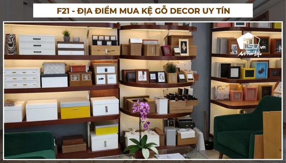 decor kệ gỗ