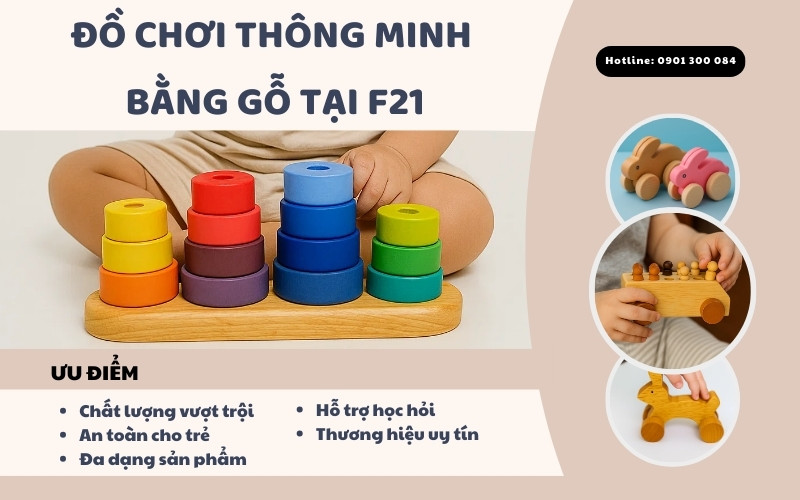 đồ chơi thông minh bằng gỗ