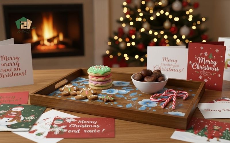 trang trí noel tại nhà