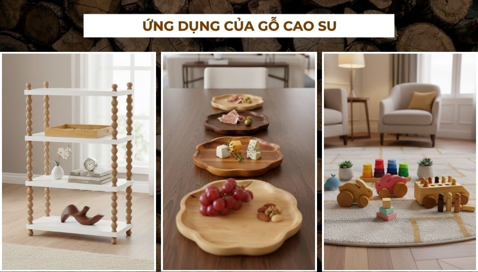 gỗ cao su là gì