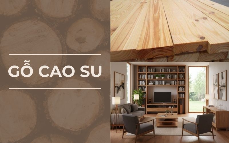 Đặc điểm gỗ Cao Su