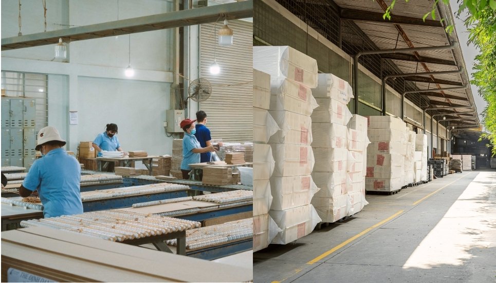 gỗ tre ép tại F21