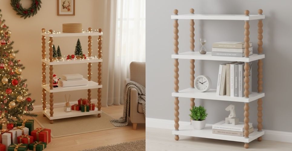 kệ gỗ trang trí