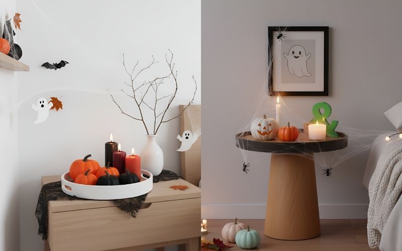 trang trí halloween