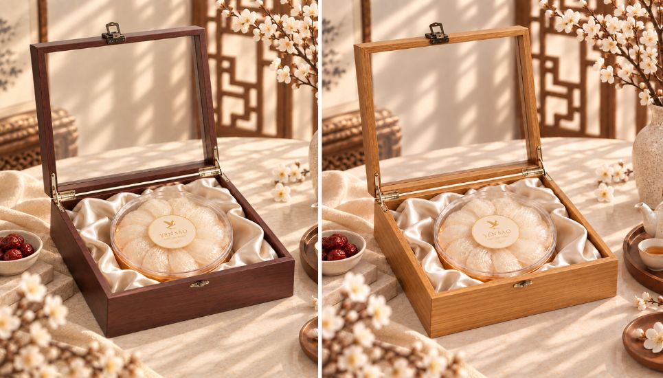 Bao bì gỗ giúp tăng giá trị sản phẩm