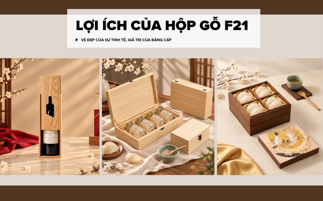 Lợi ích của hộp gỗ F21