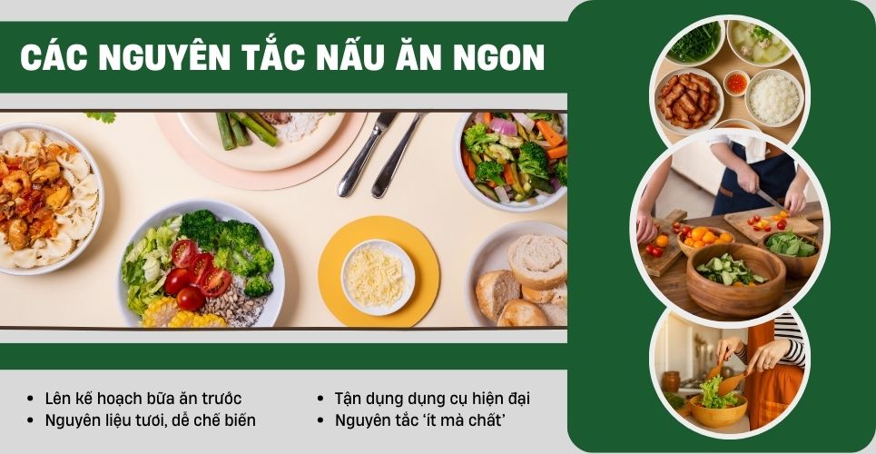Cách nấu ăn ngon dành cho người bận rộn