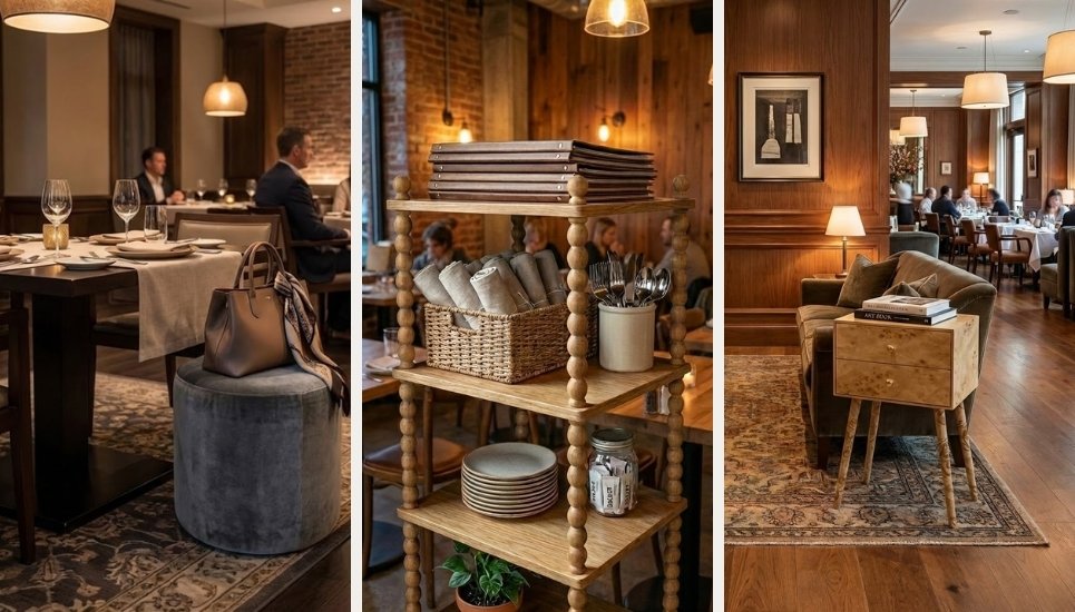 nội thất nhỏ cho HORECA