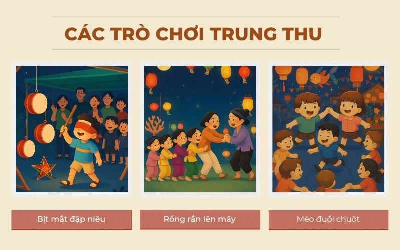 phá cỗ tết trung thu