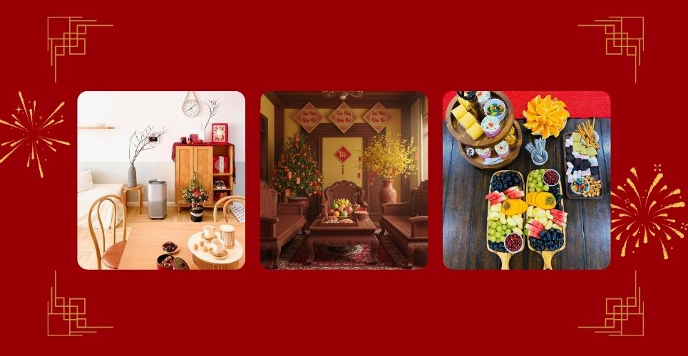 đồ trang trí ngày Tết