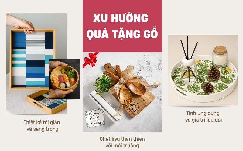 Xu hướng quà tặng gỗ
