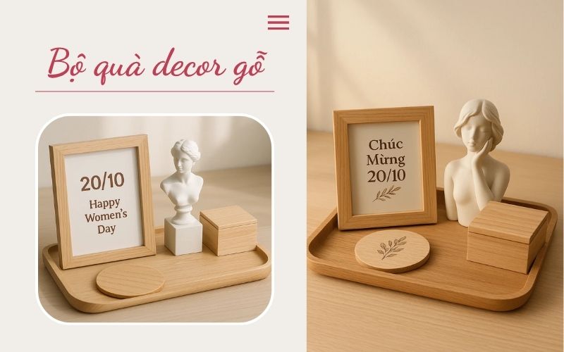 quà 20/10 độc đáo, thiết thực