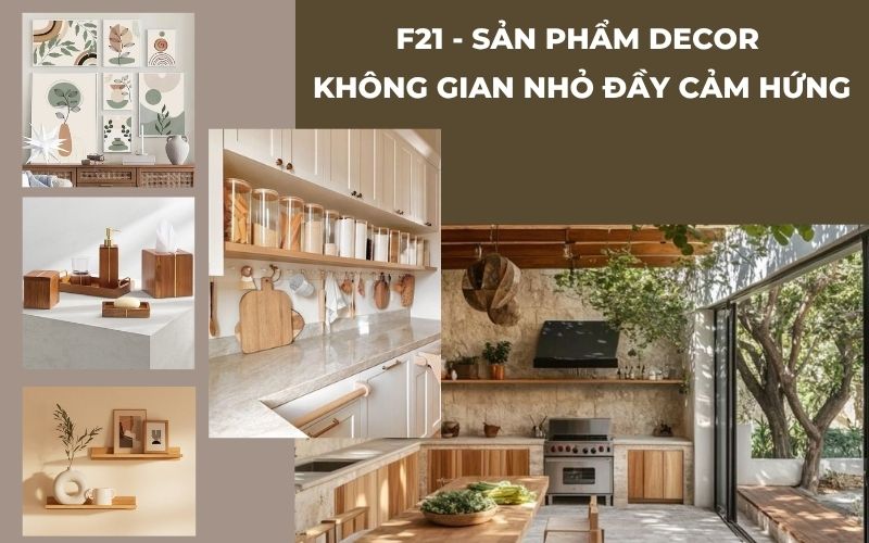 sản phẩm decor phòng ngủ của F21