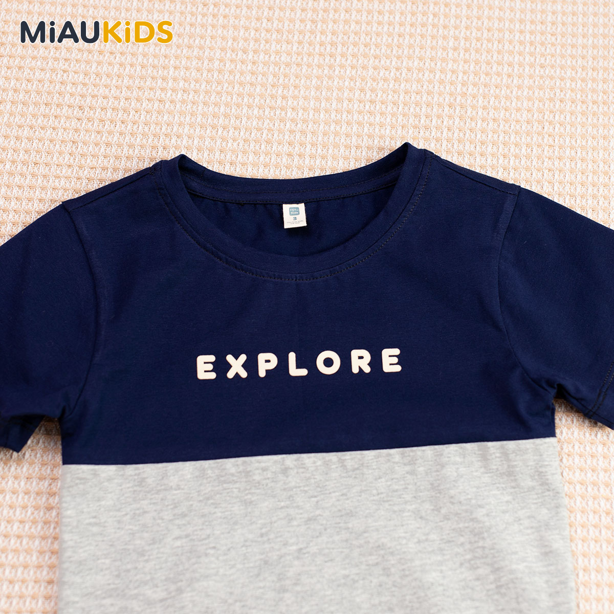Đồ bộ bé trai EXPLORE cotton mềm mại thoáng mát cho bé đi học chơi