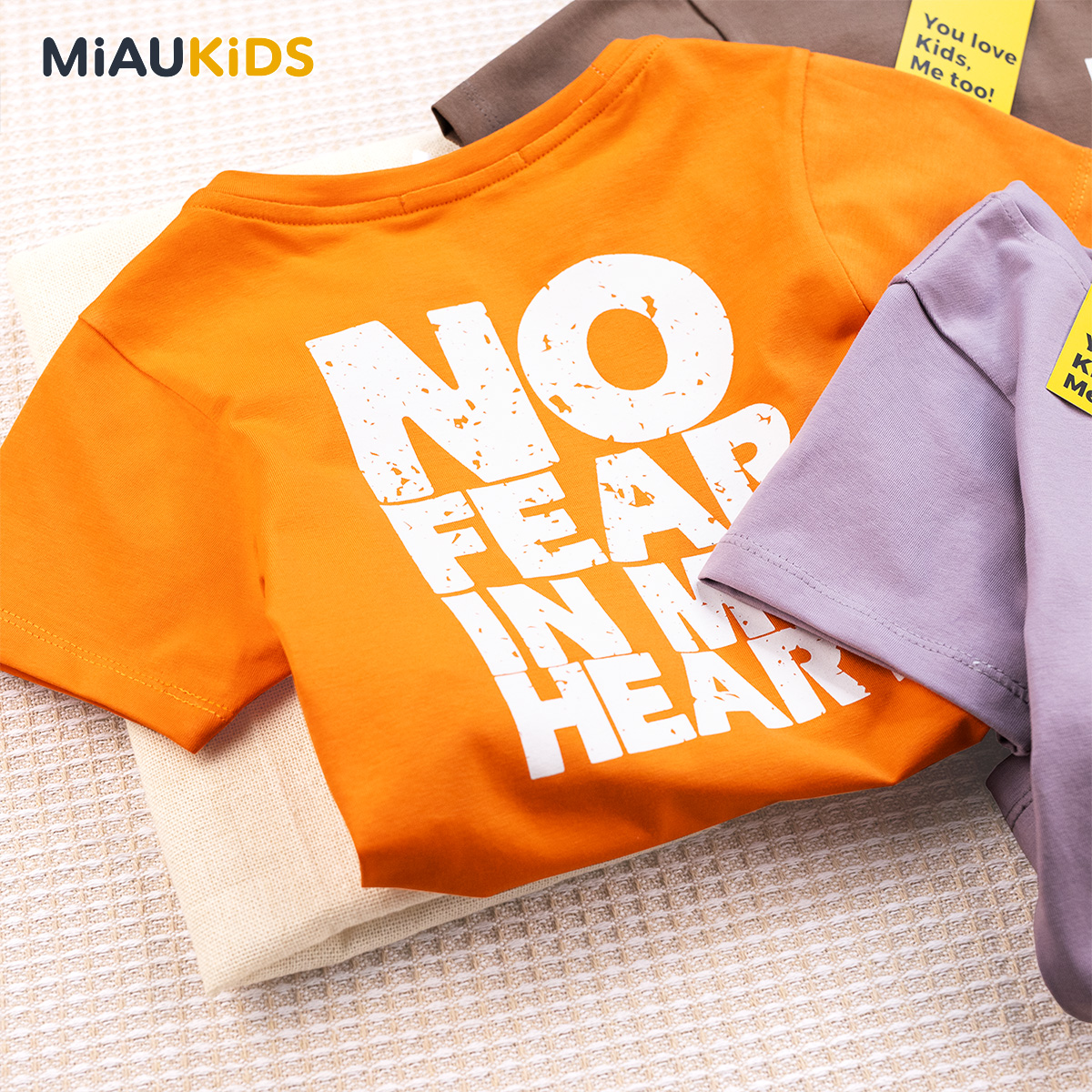 Đồ Bộ Bé Trai Cotton No Fear MiauKids Thấm Hút Thoáng Mát