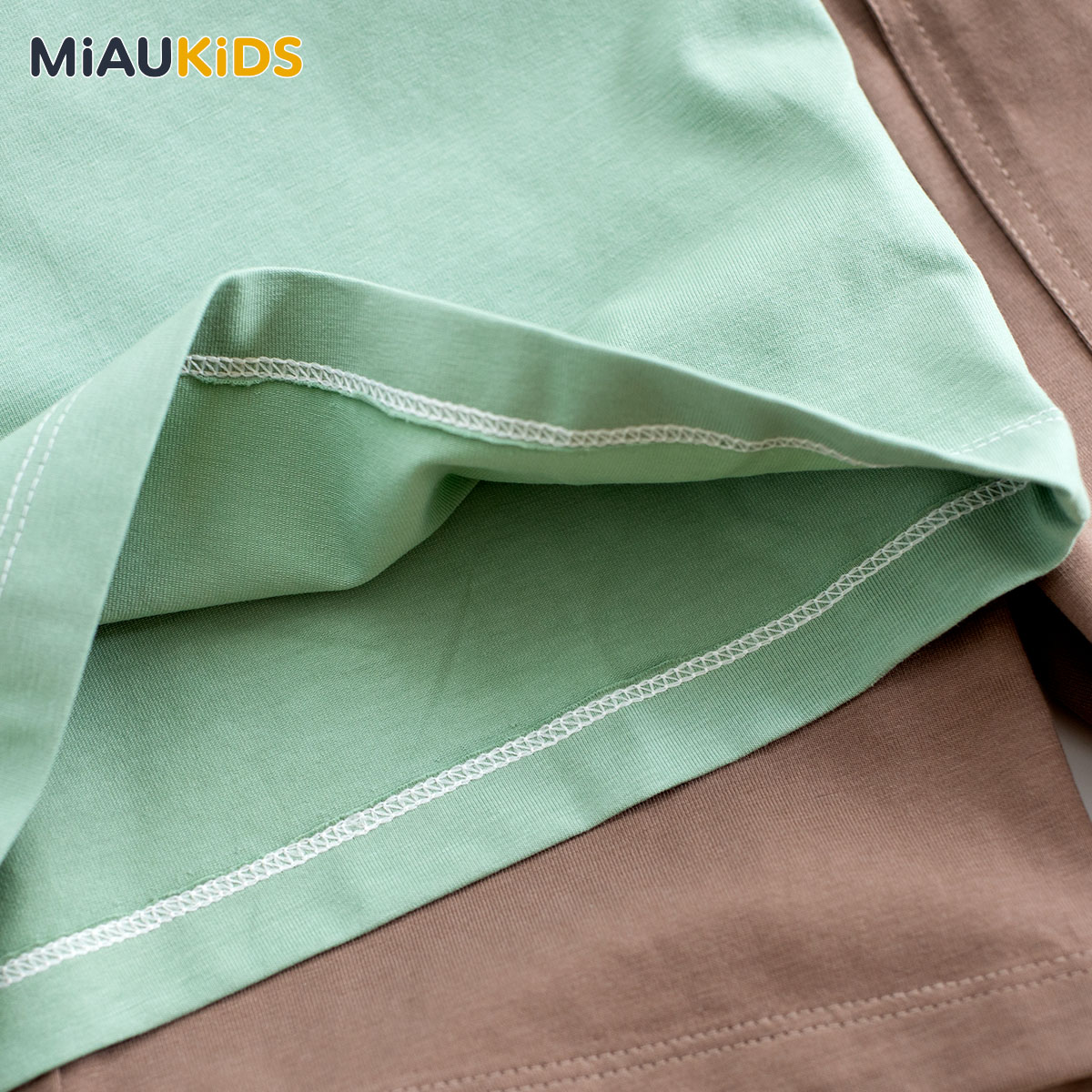 Đồ Bộ Bé Trai Cotton Họa Tiết Gấu Chill Cộc Tay Thoáng Mát MiauKids