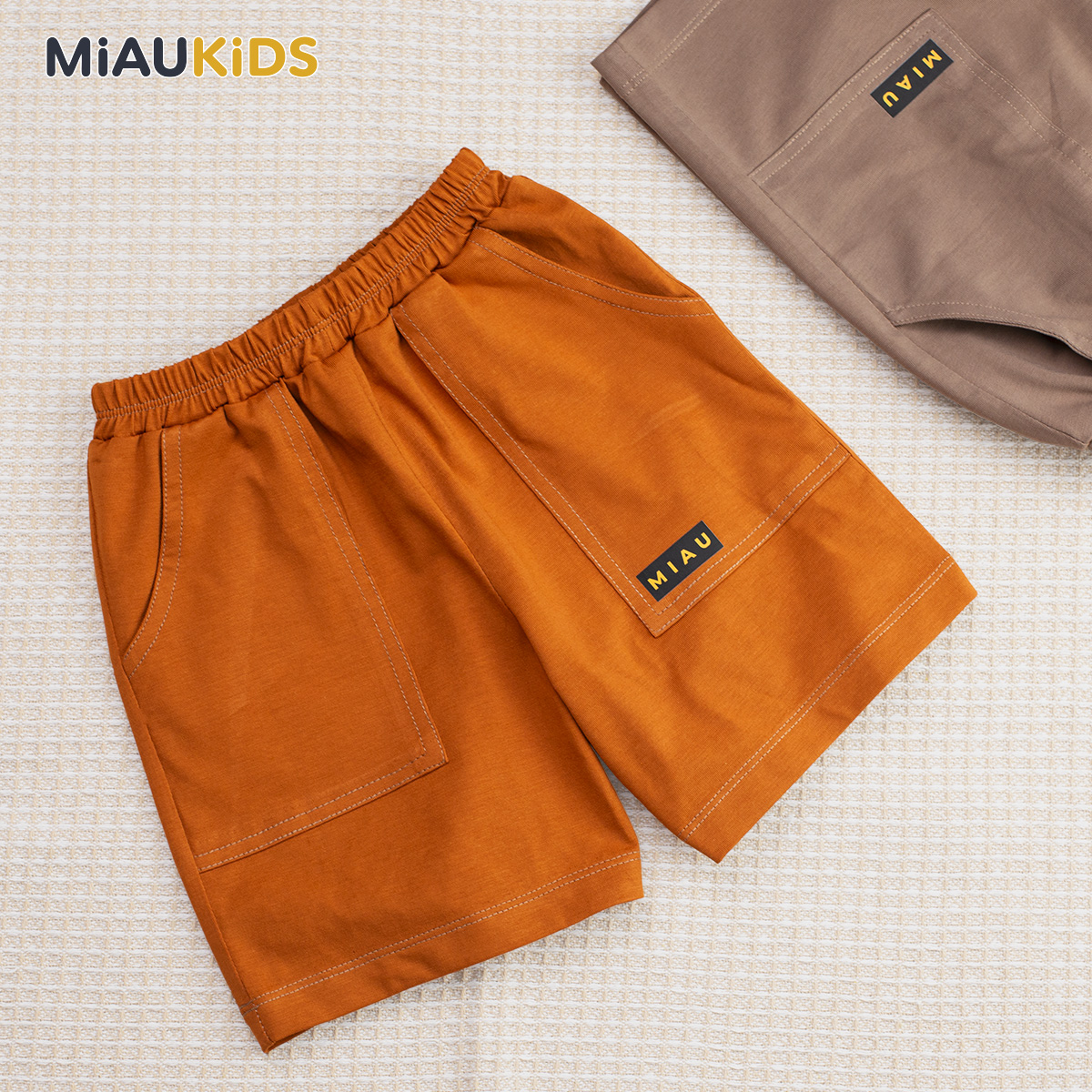Bộ đồ bé trai cotton thể thao chú chó cá tính mặc nhà đi học thoáng mát