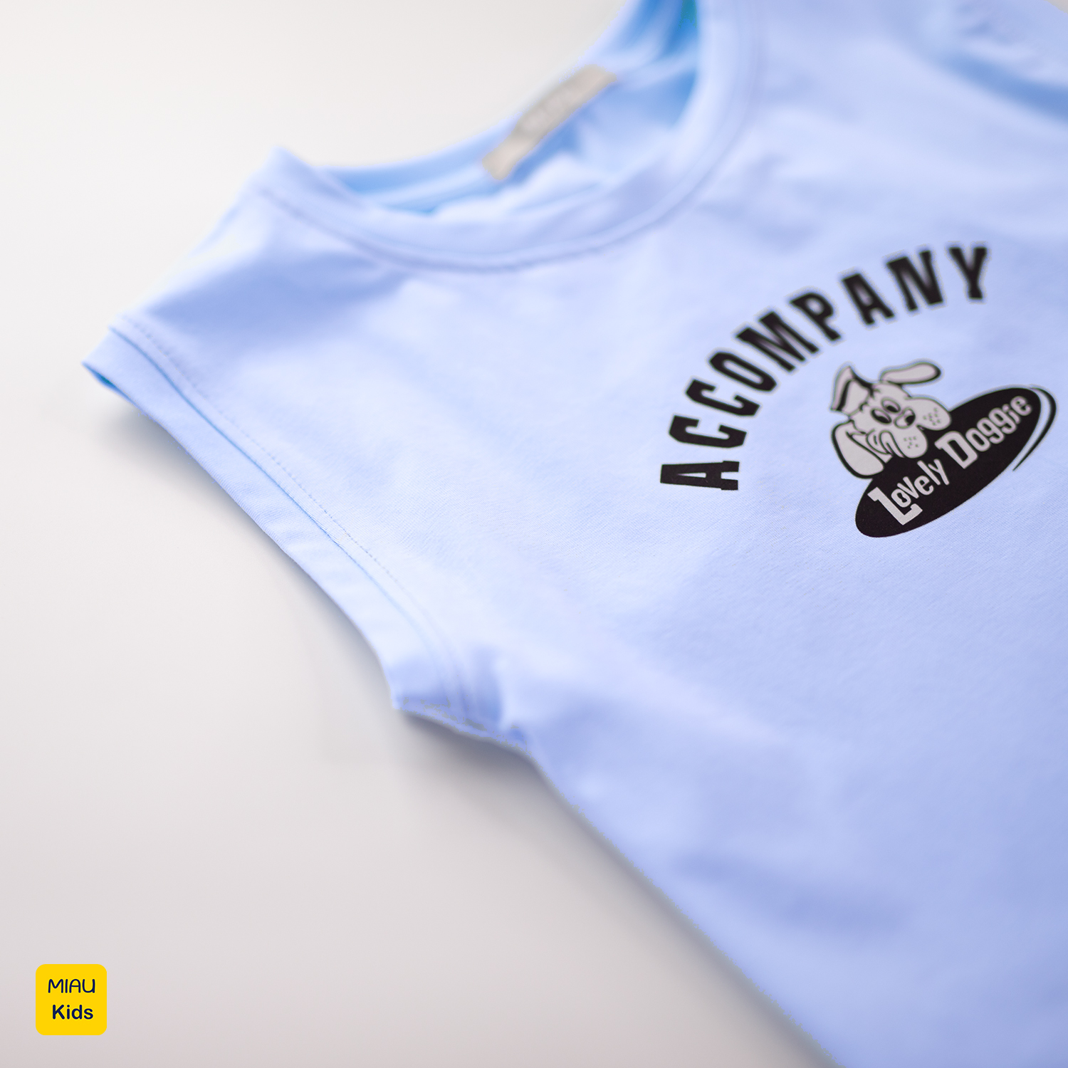 Áo Ba Lỗ Bé Trai MIAUKIDS Họa Tiết Chú Chó Lovely Doggie Đáng Yêu Chất liệu Cotton Co Giãn Thấm Hút Thời Trang Trẻ Em