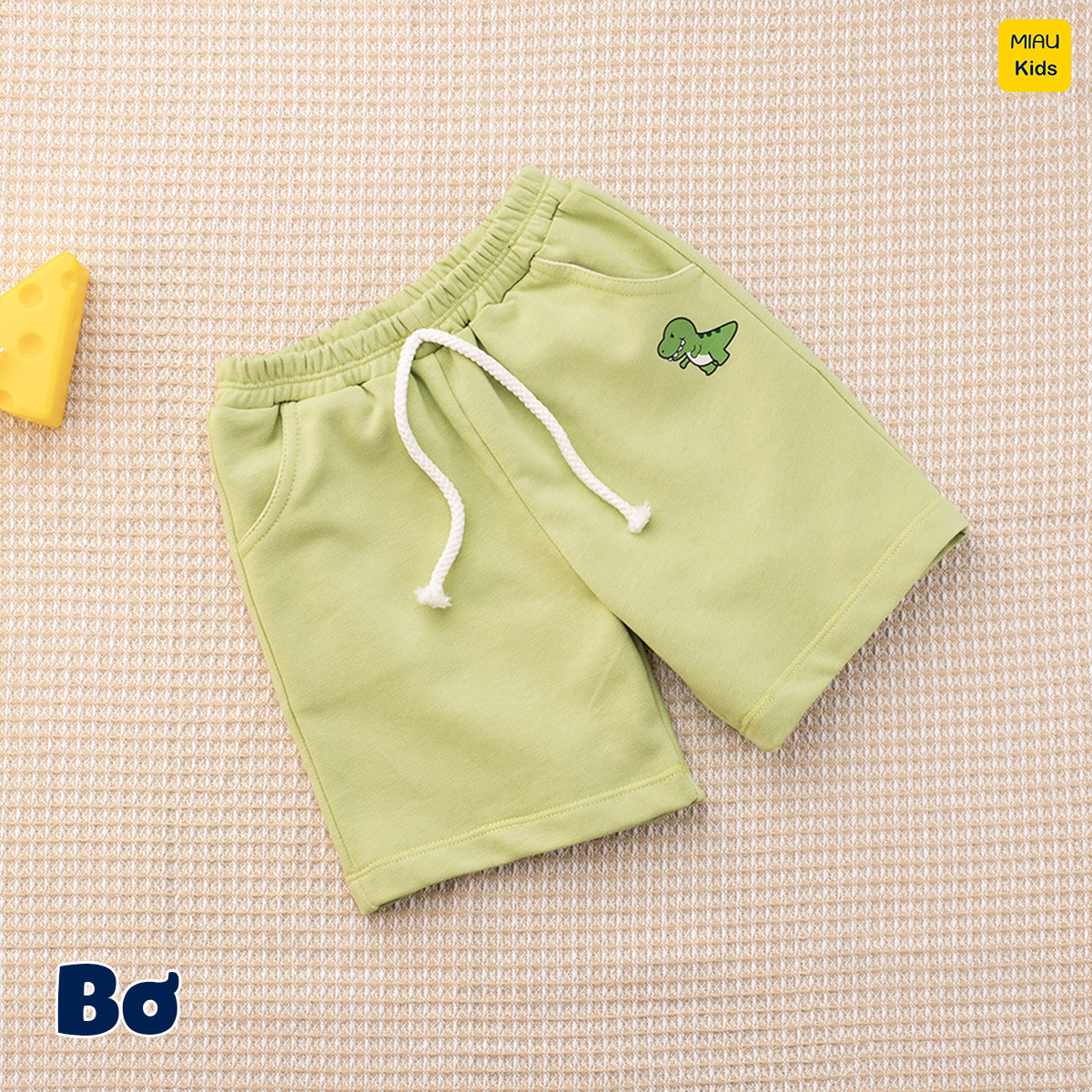 Quần đùi bé trai hoạ tiết đáng yêu, chất thun nỉ cotton đứng form, mềm mát cho bé mặc đi học đi chơi - Quần áo trẻ em