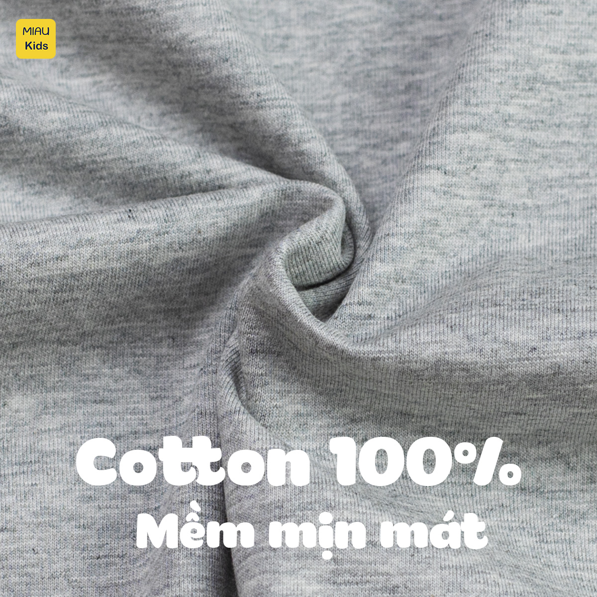 Áo Thun Trơn Cotton Cao Cấp Cho Bé Trai - Thoáng Mát Mềm Mịn - MiauKids