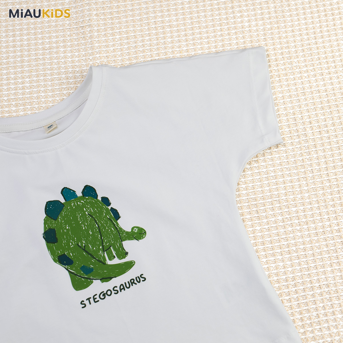 Áo thun bé trai khủng long cotton mềm mại thoáng mát cho bé 1-8 tuổi