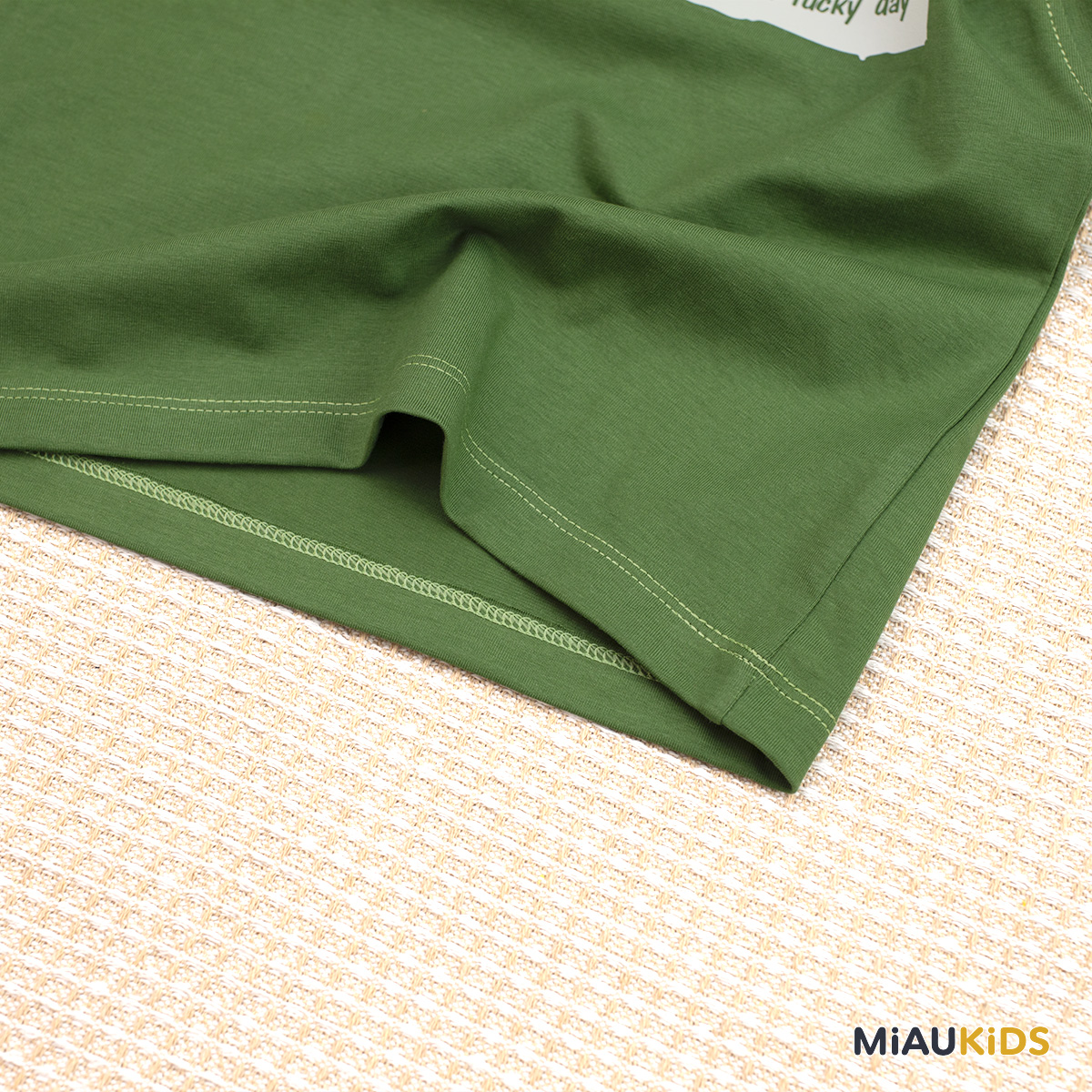 Bộ ba lỗ cotton bé trai thoáng mát MiauKids - Áo sát nách quần đùi có túi