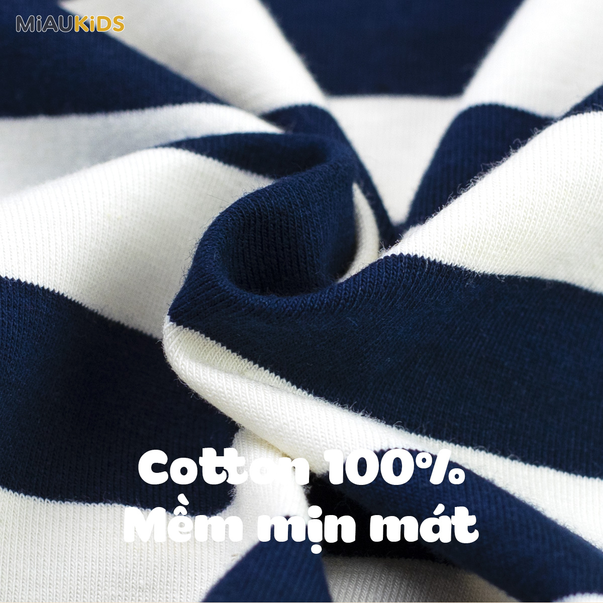 Đồ bộ bé trai Paw Patrol cotton kẻ sọc tay ngắn mùa hè