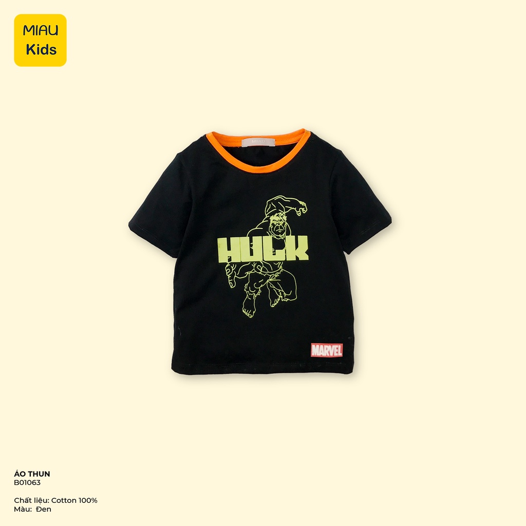 Áo Thun Bé Trai Hulk Cotton Mềm Mát 1-14 Tuổi Cộc Tay Ba Lỗ