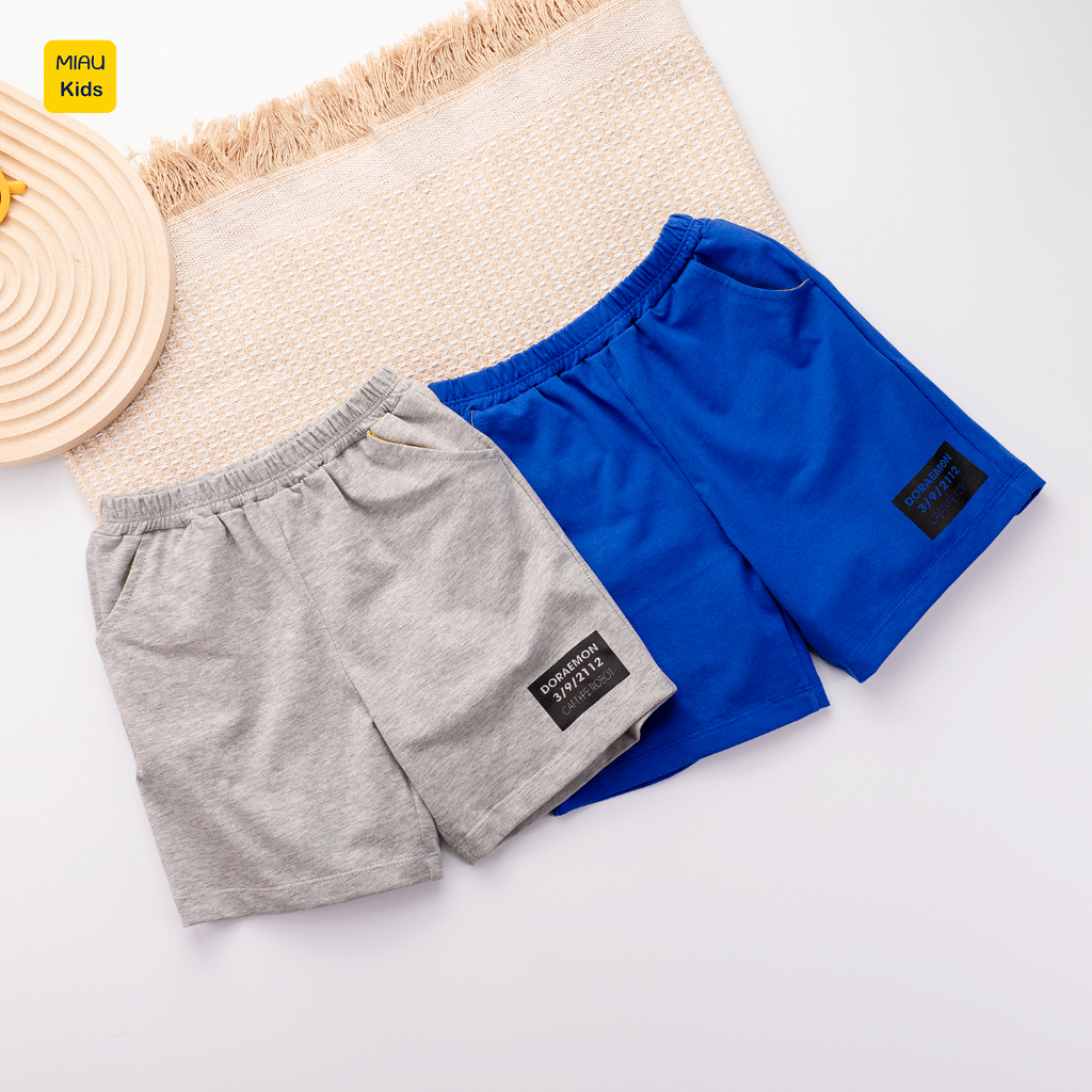 Đồ Bộ Bé Trai Họa tiết Doremon đáng yêu Chất thun Cotton Mềm Mịn Thoáng mát Mặc hè - Thời trang trẻ em MIAUKIDS