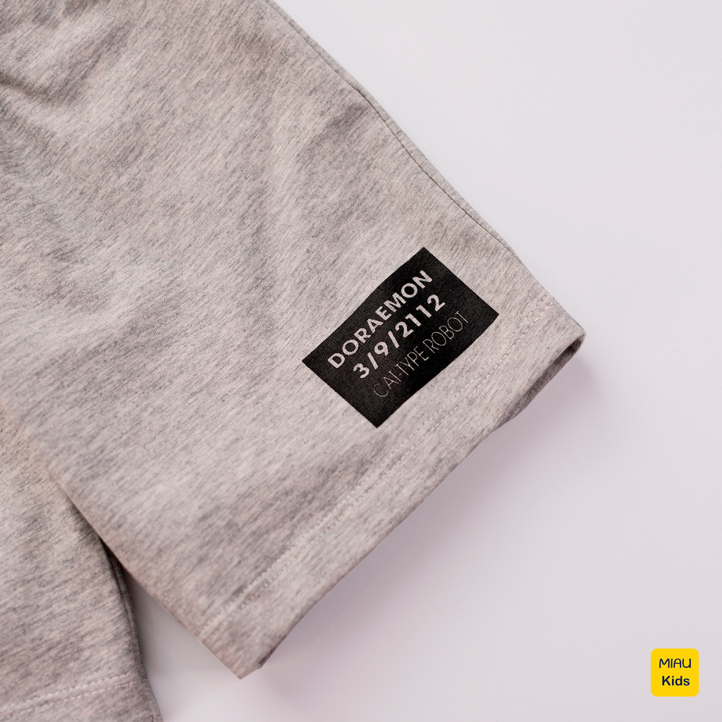 Đồ Bộ Bé Trai Họa tiết Doremon đáng yêu Chất thun Cotton Mềm Mịn Thoáng mát Mặc hè - Thời trang trẻ em MIAUKIDS