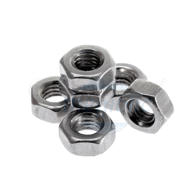 Đai ốc - Ê cu inox 304 M2, M2.5, M3, M4, M5, M6 (10 cái)