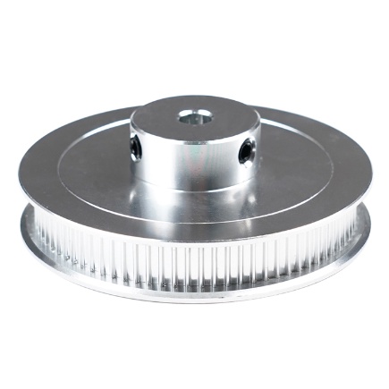 Puly GT2 bánh răng S2M 80 răng anot màu đen đỏ dùng với đai rộng 6mm 9mm và 10mm phụ kiện máy cơ khí máy in 3d robot