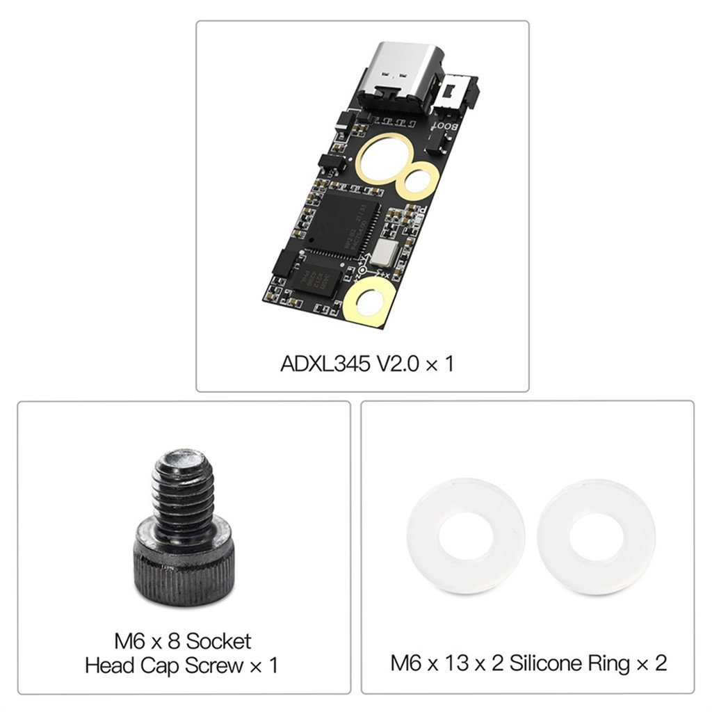 Adxl345 V2.0 Bảng gia tốc kế Stealthburner cho máy đùn Klipper Hotend Bộ phận máy in 3D youyilu