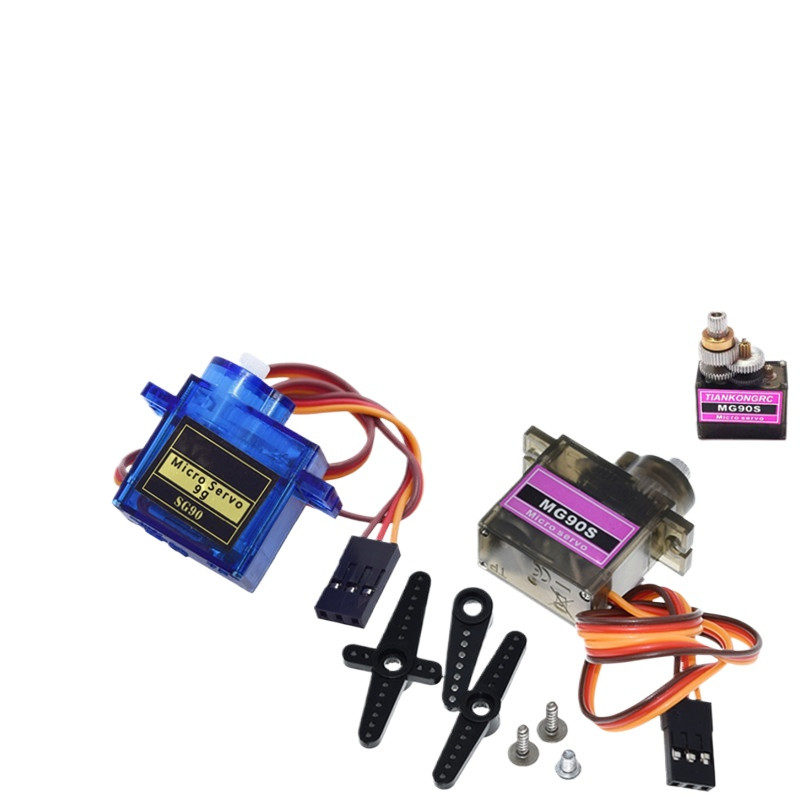 Servo micro SG90 trọng lượng nhẹ 9g dùng trong máy bay mô hình cà các láy nhỏ khác