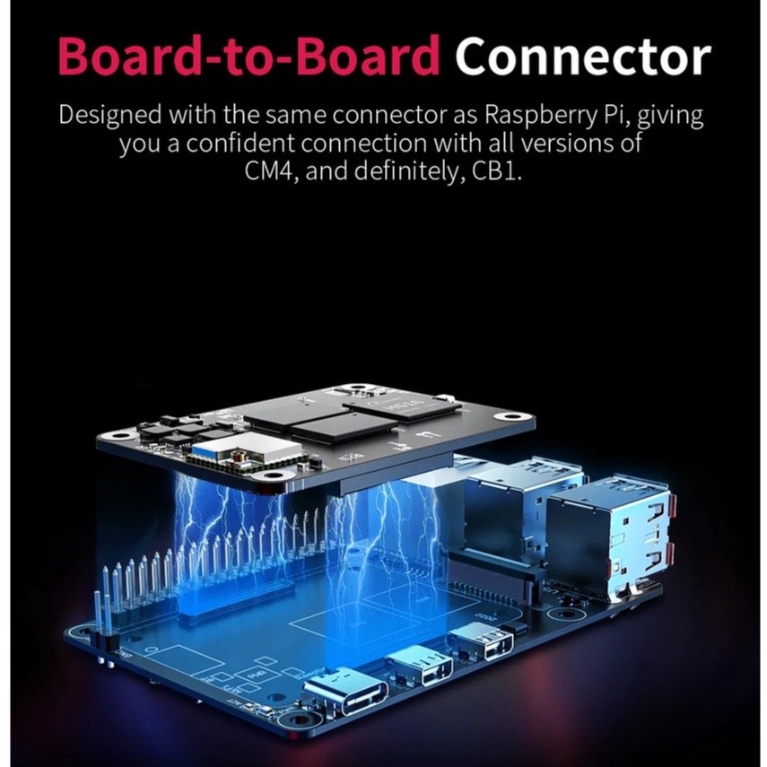 BIGTREETECH PI4B Adapter V1.0 for CM4 or CB1