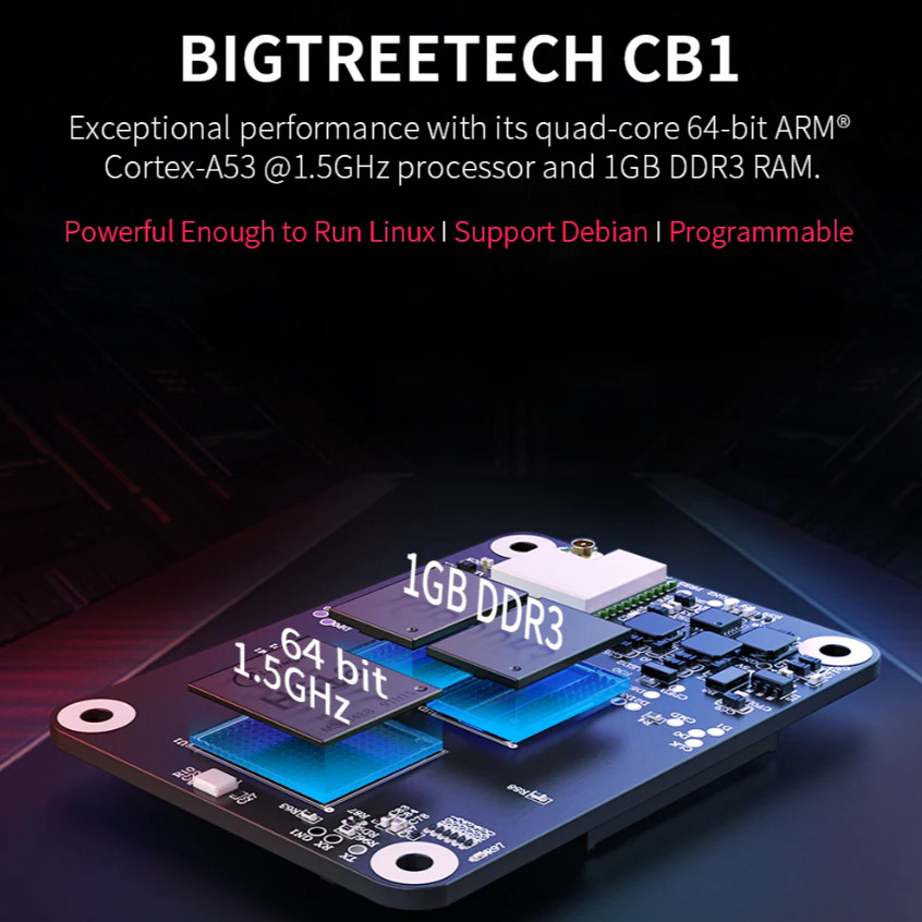 Board module BIGTREETECH CB1 v2.2 1gb thay thế cho CM4 chạy Klipper cho Voron