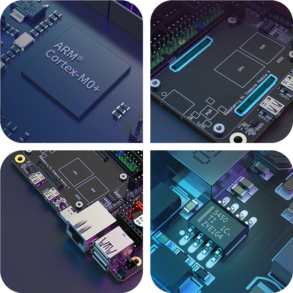 Board điều khiển máy in 3d BIGTREETECH Manta M5P Control Board chạy Klipper với CB1/CM4