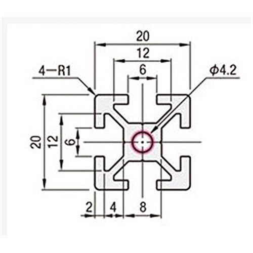 Khung máy in 3D VORON 2.4 nhôm định hình HFSB5 2020