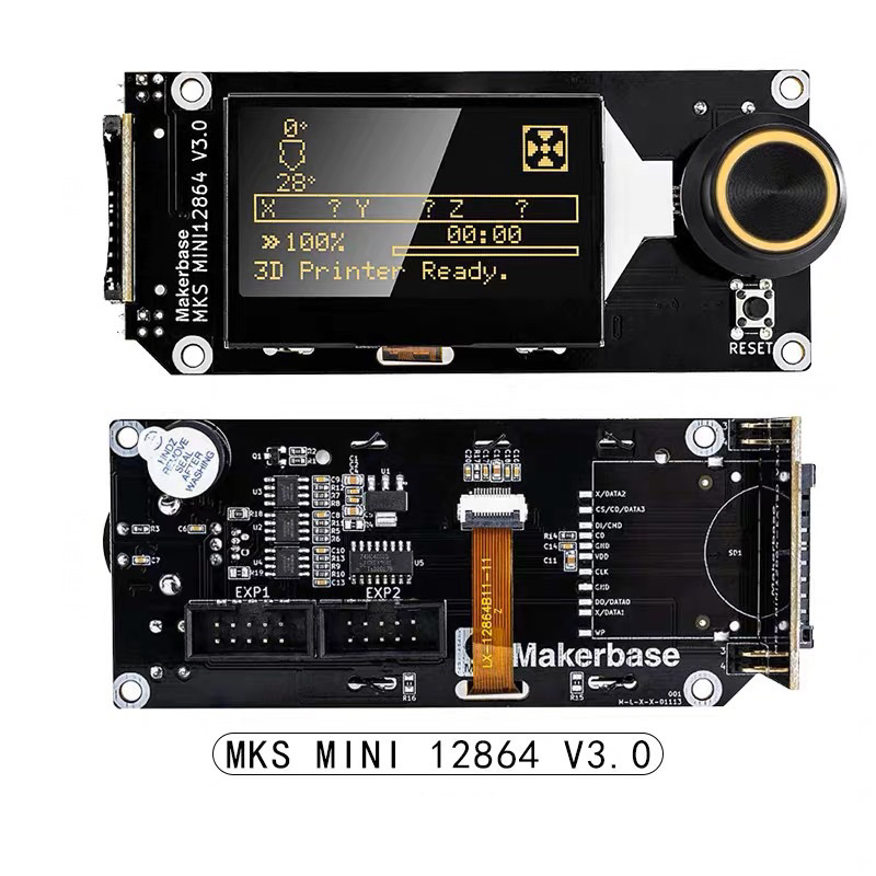 MKS mini 12864 V3.0 màn hình điều khiển máy in 3D, hiển thị nhiều thông số