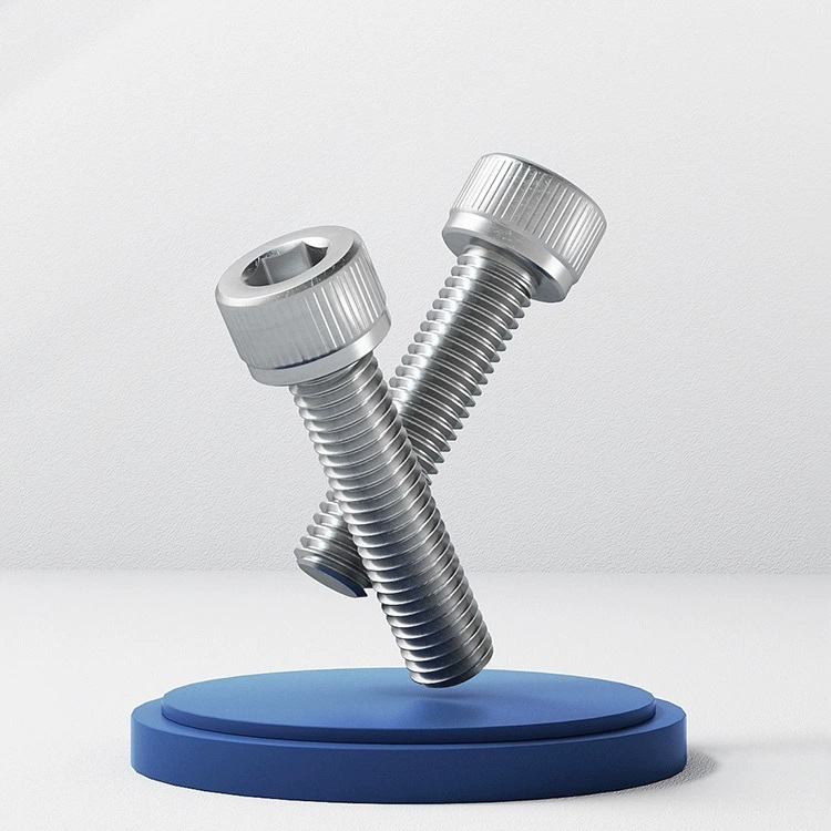 Ốc bulong lục giác đầu trụ inox 304 M6 đường kính ren 6mm dài 10mm, 15mm, 20mm, 25mm, 30mm, 40mm, 50mm, 60mm, 70mm, 80mm