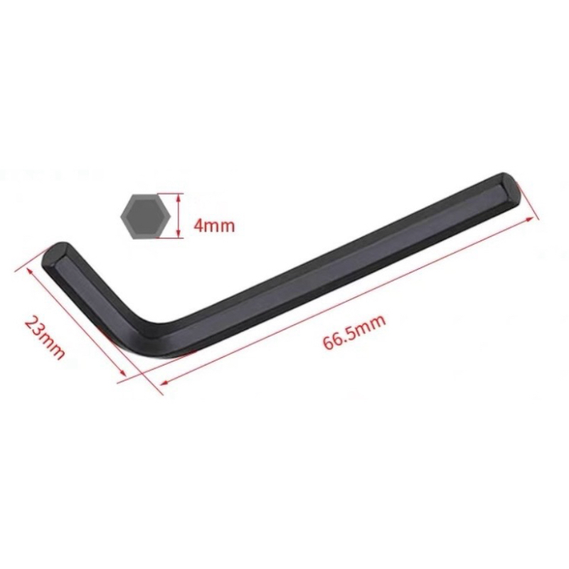 Thanh vít lục giác thép cúng tôi đen dùng vặn ốc lục giác từ M2 đến M5