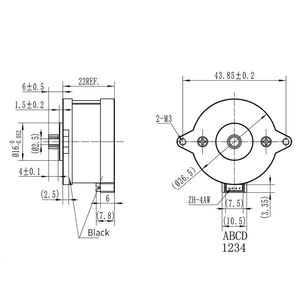 Động cơ bước step motor chẩn NEMA14 làm motor đùn nhựa cho máy in 3D