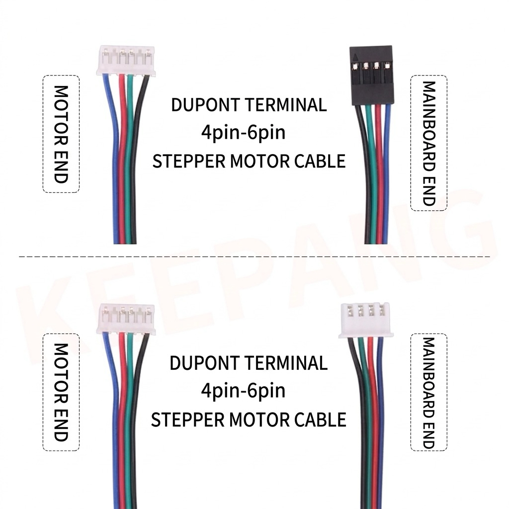 Dây điện rắc cắm cho motor bước step motor
