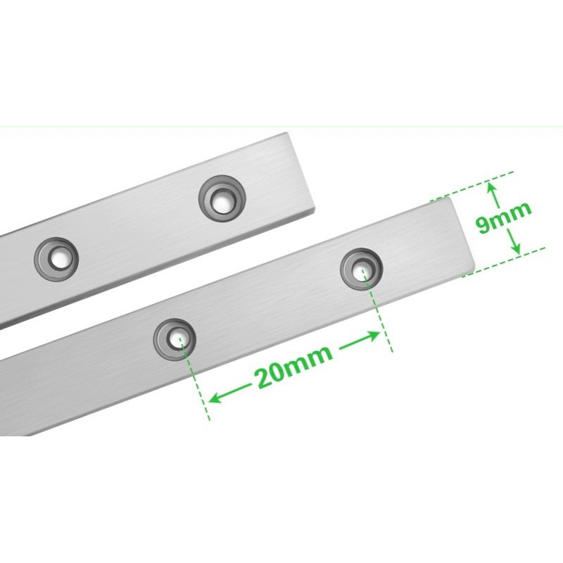 Ray trượt vuông MGN MGN9 MGN12 MGN15 (dài)