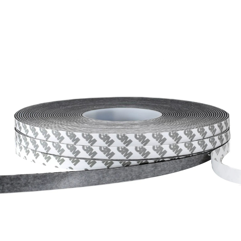 Băng dính băng keo xốp 1 mặt bản rộng 6mm bịt kín, cách âm, chống sốc