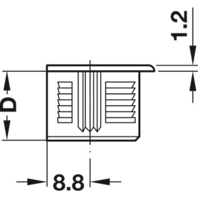 Chốt Nối Rafix M20 Hafele 263.20.131