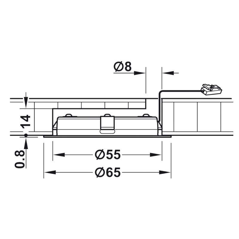 Đèn Led Chiếu 24V Hafele 833.75.121