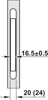 Thân Khoá DT700 Hafele 917.81.723